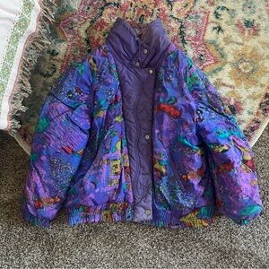 Vintage 80s Purple Jacket